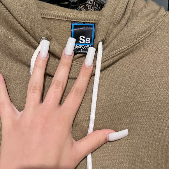 Tan Hoodie - Picture 2 of 3